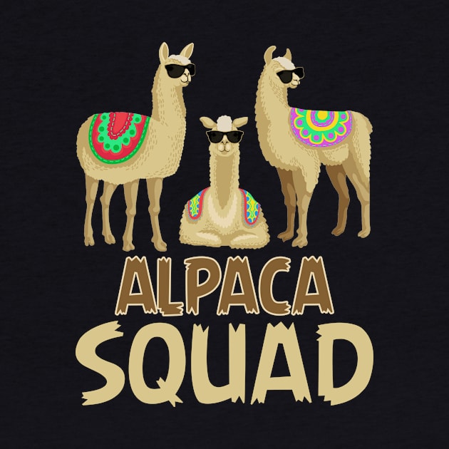 Funny Alpaca For Alpaca Squad by Dunnhlpp